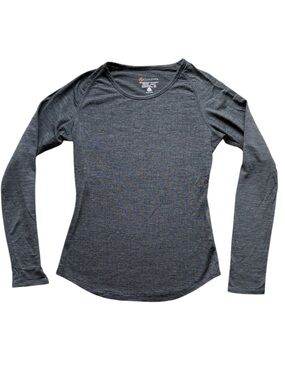 Cloudveil Women's Gray 100% Merino Wool Long Sleeve Base Layer Canada Size XS